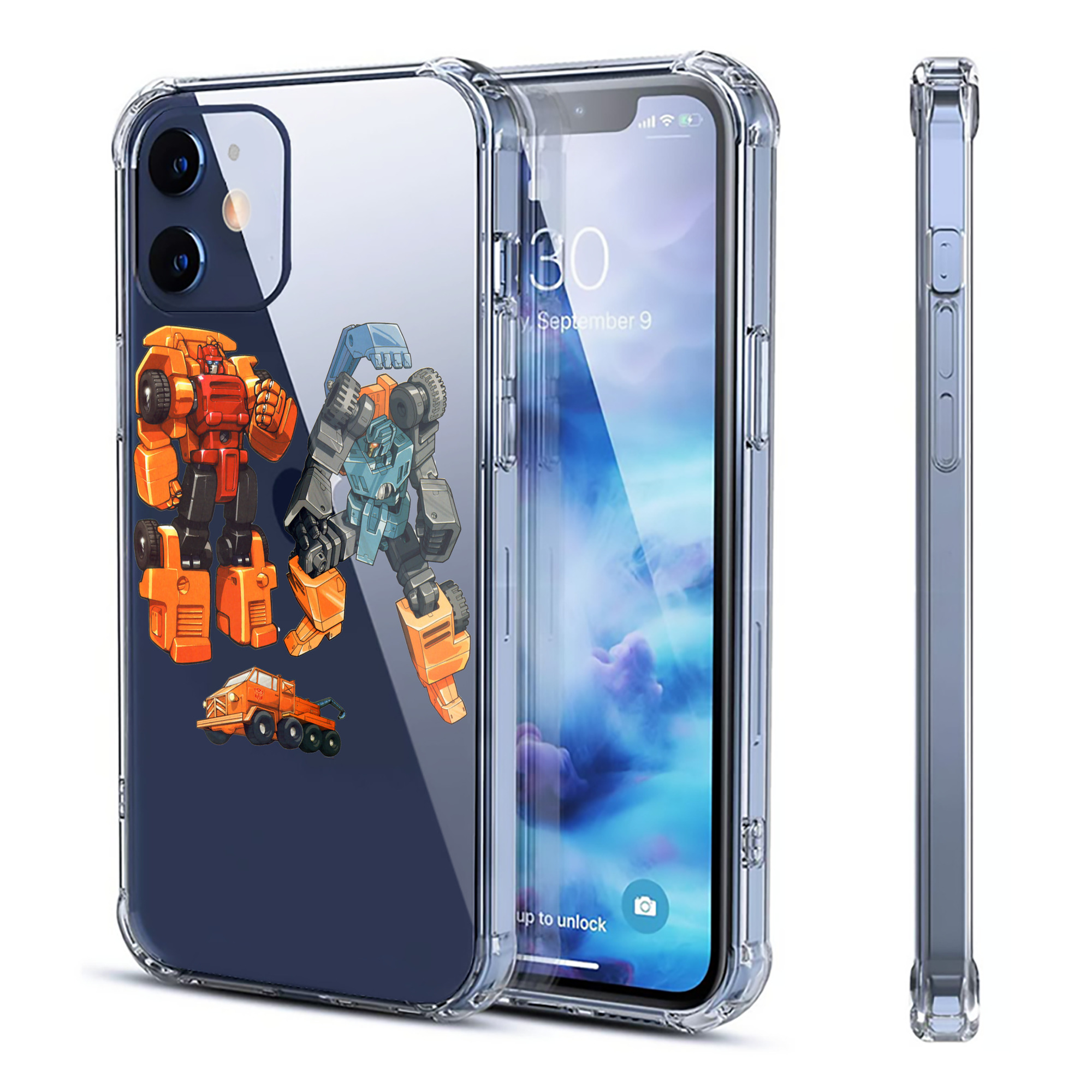 （画像用）  【iPhone 12シリーズ対応】透明スマホケース（クリアソフトケース）